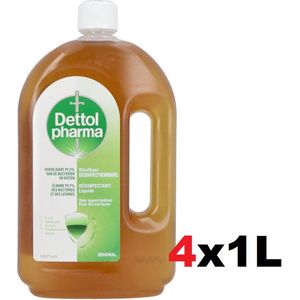 Dettolpharma 4 liter ontsmettingsmiddel Dettol
