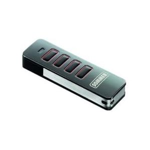 Handzender - Draadloos - 4 Commando's - Voor SOMMER Garagedeuraandrijvingen