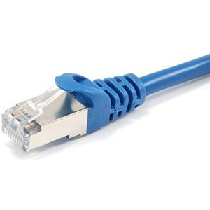 Equip Patchkabel RJ45 S/FTP Cat6 (SSTP) PIMF HF Polybeutel 15,00 m Blau