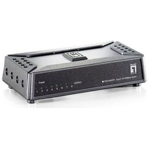 LevelOne FSW-0808TX netwerk-switch Unmanaged Fast Ethernet (10/100) Grijs