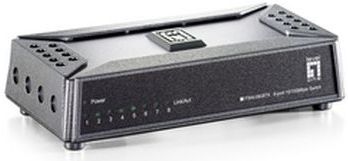 LevelOne FSW-0808TX netwerk-switch Unmanaged Fast Ethernet (10/100) Grijs