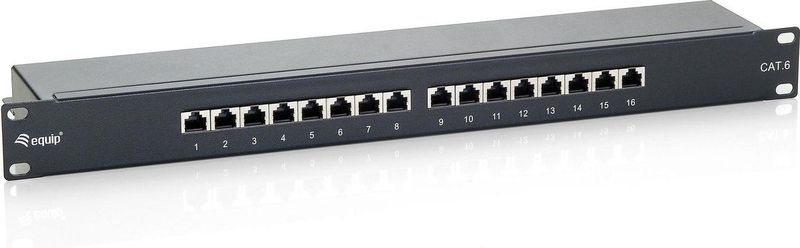Equip - 326416 - Cat6 Rack Switch - 19'' - 24 Poorten - Afgeschermd