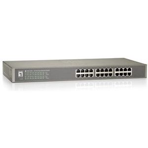 LevelOne FSW-2450 netwerk-switch Unmanaged Fast Ethernet (10/100) Zwart
