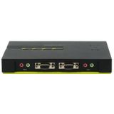 Level One - KVM 0421 - 4-poorts USB KVM-switch - Met Audio