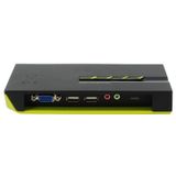 Level One - KVM 0421 - 4-poorts USB KVM-switch - Met Audio