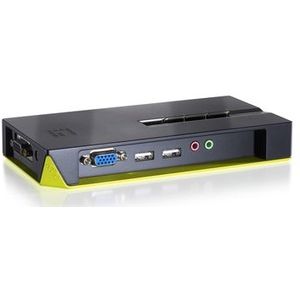 Level One - KVM 0421 - 4-poorts USB KVM-switch - Met Audio