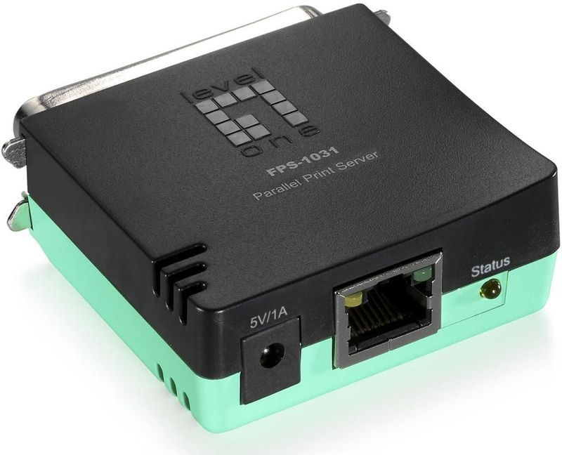 Level One FPS-1031 Printer Server 1 Port Parallel