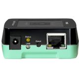 Level One - FPS-1032 - Print Server - Zwart - USB 2.0 - Ethernet