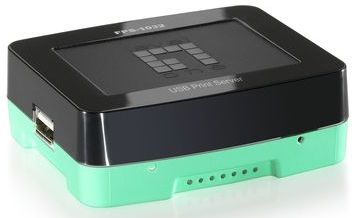 Level One - FPS-1032 - Print Server - Zwart - USB 2.0 - Ethernet
