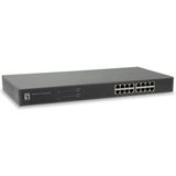 LevelOne GSW-1657 - Switch - 16 x 10/100/1000 - desktop
