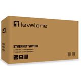 LevelOne GSW-2457 netwerk-switch Unmanaged Gigabit Ethernet (10/100/1000) Zwart
