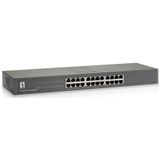 LevelOne GSW-2457 netwerk-switch Unmanaged Gigabit Ethernet (10/100/1000) Zwart