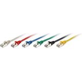 Equip - 605594 RJ45 Netzwerkkabel, Patchkabel cat 6 s/ftp 5.00 m Schwarz vergoldete Steckkontakte 1 St
