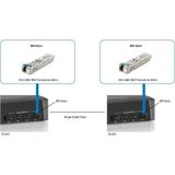 Level One - SFP-9221 - Transceiver - Zwart - Glasvezel - 1.25 Gbps