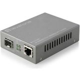 LevelOne FVS-3800 netwerk media converter 100 Mbit/s Grijs