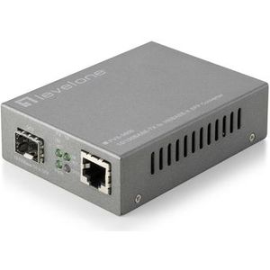 LevelOne FVS-3800 netwerk media converter 100 Mbit/s Grijs