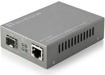 LevelOne FVS-3800 netwerk media converter 100 Mbit/s Grijs