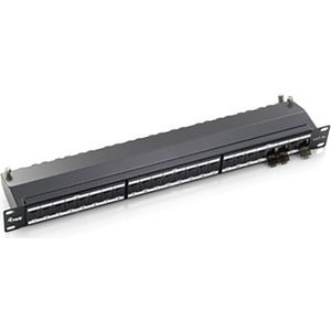 Equip - Cat 6a Patchpaneel - 24 Poorten - Afgeschermd - 19'' 1U