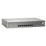 LevelOne GEP-0821 netwerk-switch Gigabit Ethernet (10/100/1000) Power over Ethernet (PoE) Grijs
