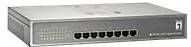 LevelOne GEP-0821 netwerk-switch Gigabit Ethernet (10/100/1000) Power over Ethernet (PoE) Grijs