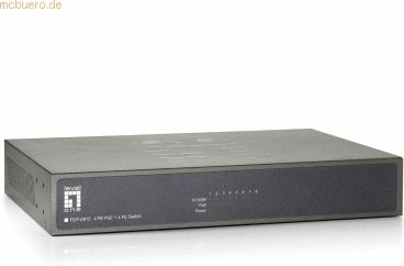 LevelOne FEP-0812 netwerk-switch Fast Ethernet (10/100) Power over Ethernet (PoE) Zwart