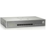 LevelOne GEP-0822 netwerk-switch Gigabit Ethernet (10/100/1000) Power over Ethernet (PoE) Grijs