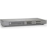 LevelOne FEP-1612 netwerk-switch Unmanaged Fast Ethernet (10/100) Power over Ethernet (PoE) Grijs