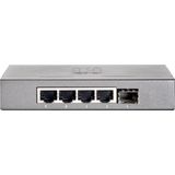 LevelOne GEU-0521 netwerk-switch Unmanaged Gigabit Ethernet (10/100/1000) Grijs