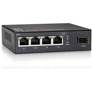 Level One GEU-0521 netwerk-switch Unmanaged Gigabit Ethernet (10/100/1000) Grijs