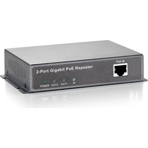 LevelOne POR-0122 2-Port Gigabit PoE Repeater