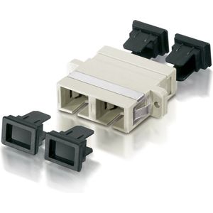 Equip 156145 glasvezeladapter SC 12 stuk(s) Beige