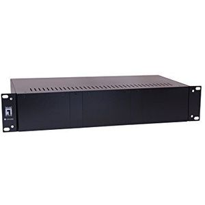 LevelOne - CVH-2000 - Media Converter Chassis - Zwart - Standaard 19-Inch Rack-Montage