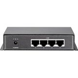 LevelOne GEP-0521 netwerk-switch Unmanaged Gigabit Ethernet (10/100/1000) Power over Ethernet (PoE) Grijs