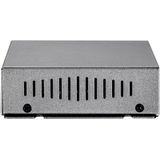 LevelOne GEP-0521 netwerk-switch Unmanaged Gigabit Ethernet (10/100/1000) Power over Ethernet (PoE) Grijs