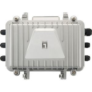 LevelOne PFE-1014R netwerkextender Netwerkontvanger Grijs