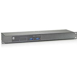 LevelOne FEP-1601 netwerk-switch Fast Ethernet (10/100) Power over Ethernet (PoE) Grijs, Metallic