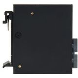 Level One - IEC-4301 - Glasvezelconverter - Industrie - Aluminium - Fast Ethernet