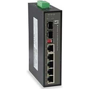 LevelOne IES-0600 netwerk-switch Gigabit Ethernet (10/100/1000) Zwart