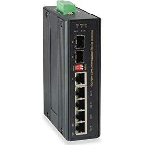 LevelOne IES-0620 netwerk-switch Gigabit Ethernet (10/100/1000) Power over Ethernet (PoE) Zwart