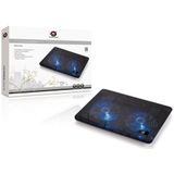 Conceptronic CNBCOOLPAD2F notebook cooling pad 43,2 cm (15.6'') Zwart