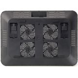 Conceptronic CNBCOOLPADL4F laptop cooling pad 39,6 cm (15.6") Zwart