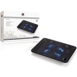 Conceptronic CNBCOOLPADL4F laptop cooling pad 39,6 cm (15.6") Zwart