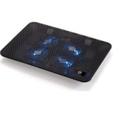 Conceptronic CNBCOOLPADL4F laptop cooling pad 39,6 cm (15.6") Zwart