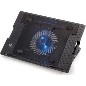 Conceptronic CNBCOOLSTAND1F laptop cooling pad 43,2 cm (17") Zwart
