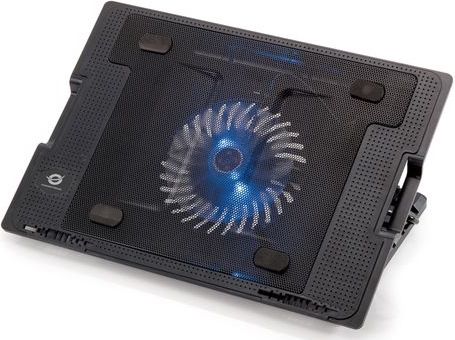 Conceptronic CNBCOOLSTAND1F laptop cooling pad 43,2 cm (17") Zwart