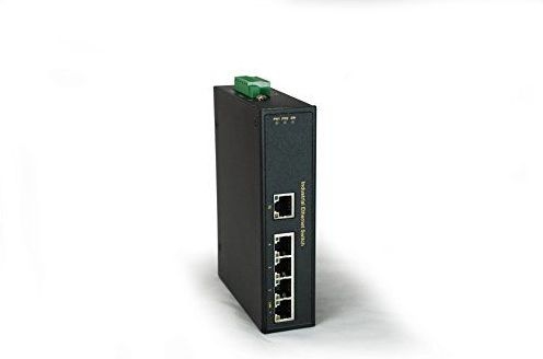 LevelOne IFS-0501 netwerk-switch Unmanaged Fast Ethernet (10/100) Zwart
