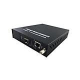 LevelOne FVM-1000 netwerk media converter 100 Mbit/s Zwart