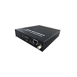 LevelOne FVM-1000 netwerk media converter 100 Mbit/s Zwart