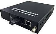 LevelOne - FVM-1220 - Media Converter - Single Mode Fiber - 20km - Web Managed