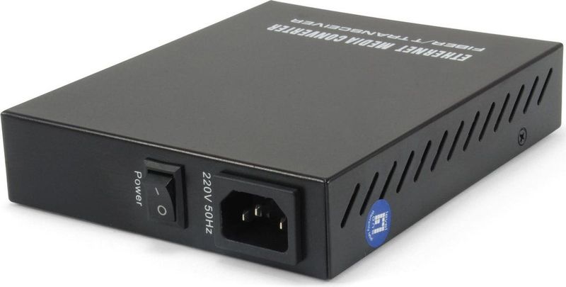 Level One - Gvm-1000 - Glasvezel Mediaconverter - Zwart - Gigabit Ethernet